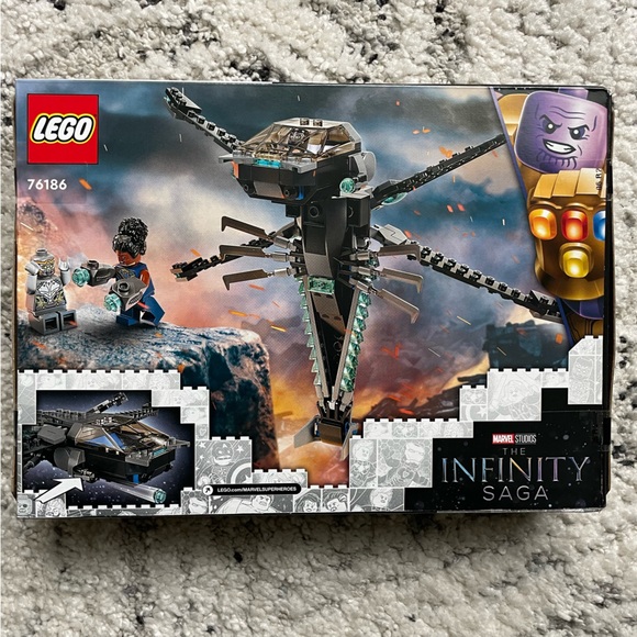 Lego Marvel The Infinity Saga- Black Panther Dragon Flyer Lego Kit - Picture 3 of 3